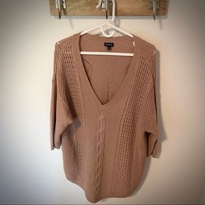 Blush pink Torrid sweater size 2